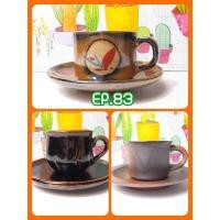 ราคา Lot.83 ชุดถ้วยกาแฟญี่ปุ่น แนวคลาสสิค โบราณ#ญี่ปุ่นมือสอง (15527749649)