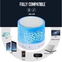 ราคา Bluetooth speakers wireless LED portable mini hands free speaker with TF USB FM Mic blutooth music (6176353211)