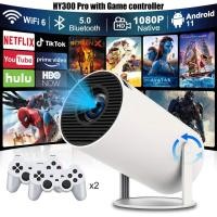 ราคา HY300 Pro มินิโปรเจคเตอร์ โปรเจคเตอร์โฮมแบบพกพาโทรศัพท์โปรเจคเตอร์เกมโปรเจคเตอร์เกมในตัวรองรับหน้าจอสมาร์ทโฟนซิงค์ (47851774158)