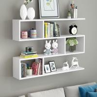 ราคา ชั้นวางของติดผนัง 3 ชั้น ชั้นวางของติดผนังตกแต่งบ้าน ชั้นไม้วางของติดตั้งง่าย 2แบบให้เลือก (18083310881)