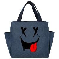 ราคา ✨จัดส่งที่รวดเร็ว✨กระเป๋าใส่ข้าวกลางวันอาหารขนาดใหญ่ของพนักงานออฟฟิศ - กระเป๋าถือที่ใช้งานได้จริงและเป็นพิเชียส​ กระเป๋าใส่ข้าวกลางวันใบใหญ่สําหรับผู้ที่ชื่นชอบกลางแจ้ง พิมพ์ยิ้ม (40372088504)