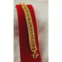 ราคา #สร้อยข้อมือลายซ้อนคู่#สร้อยข้อมือลายทอง#มี4ขนาด1บาท/2บาท/3บาท/5บาทพร้อมส่งส่งพร้อมตลับทอง (28665505911)