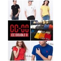 ราคา เสื้อยืดสีพื้นปักนก CC-OO (578175322)