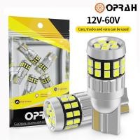 ราคา ((2 ชิ้น) หลอดไฟเลี้ยว LED T10 12v-60v 2016 30SMD อุปกรณ์เสริม สําหรับติดป้ายทะเบียนรถยนต์ รถจักรยานยนต์ (19857429300)