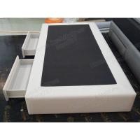 ราคา ฐานเตียง 3.5 ฟุต 2ลิ้นชัก หุ้มหนังpu ผ้าไหม เลือกสีหนังได้ (14673608432)