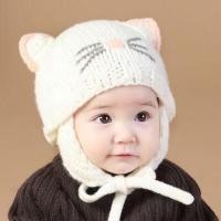 ราคา หมวกไหมพรมแมวน้อย ผูกคาง (785722208)