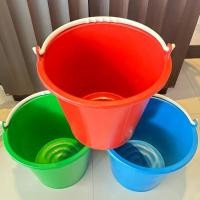 ราคา ถังปูน N.16 ถังใส่น้ำ 10ลิตร มีหูหิ้ว กระป๋องใส่ปูน กะละมัง ขันตักน้ำ ถังปูนใส่น้ำ ถังน้ำ (29915631364)