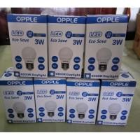 ราคา หลอดไฟ LED ยี่ห้อ OPPLE ขนาด 3w Daylight (1750803842)