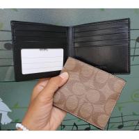 ราคา พร้อมส่ง ใหม่ Coach กระเป๋าเงินคุณผู้ชาย (2068169874)