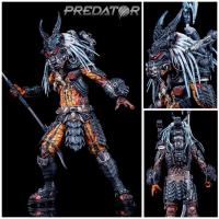 ราคา Figma ฟิกม่า Model Figure ฟิกเกอร์ โมเดล NECA จากหนังดัง Predator พรีเดเตอร์ คนไม่ใช่คน Clan leader แคล ลีเดอร์ (3315056260)