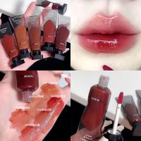 ราคา Velvet Ice Cube Lip Glaze Matte Lip Clay Whitening Mousse ลิปสติก (45550501739)