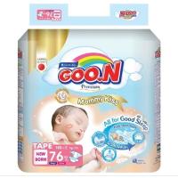 ราคา แพมเพิส Goon Premium ไซส์ NB 76 ชิ้น (24887434043)