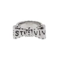 ราคา Vivienne Westwood Bow Braided Band Ring หญิงรุ่นกว้าง Punk แหวน (28869944672)