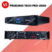 ราคา PROEUROTECH PRO-2500 เพาเวอร์แอมป์ มีครอสโอเวอร์ในตัว กำลังขับ 250w+250w at 8ohm stereo (18886483592)