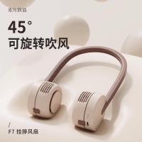 ราคา SOLOVE Line Friends พัดลมแขวนคอแบรนด์ร่วมแบบติดศีรษะแบบพกพาขนาดเล็ก Lazy Leafless USB (54400946475)