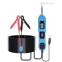ราคา LONMI เครื่องทดสอบวงจรรถยนต์,จอแสดงผลดิจิตอลเครื่องทดสอบวงจรไฟฟ้าอเนกประสงค์,การตรวจจับแรงดันไฟฟ้าพร้อมไฟทดสอบ 3.5V-36V เครื่องทดสอบโพรบวงจรไฟฟ้าซ่อมรถยนต์ (53901577888)