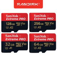 ราคา SanDisk Extreme Pro Micro SD Card 5K SDXC 32GB 64GB 128GB 200/90MB/s (SDSQXCD) เมมโมรี่ Gopro Drone (42172829849)