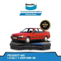 ราคา Bendix ผ้าเบรค Peugeot 405 1.6 GLi / 1.9GR (ปี 1989-96) ดิสเบรคหน้า+ดิสเบรคหลัง (DB1182,BS5074) (7692055309)