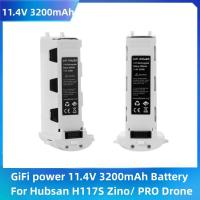 ราคา ใหม่11.4โวลต์3200มิลลิแอมป์ชั่วโมงแบตเตอรี่สำหรับ Hubsan H117S Zino, Hubsan ZINO PRO จมูก GiFi พลังงานอุปกรณ์เสริมจมูก (23650704195)