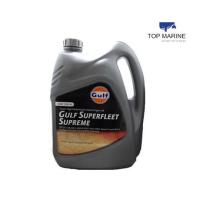 ราคา น้ำมันเครื่องดีเซล SAE 10W-40 Gulf Superfleet Supreme ขนาด 5 ลิตร (379462638)