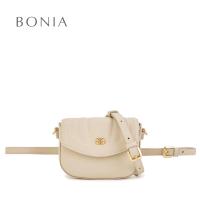 ราคา Bonia Chalk Karah Belted Bag กระเป๋าคาดเอว (41058794155)