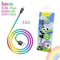 ราคา Hoco X26 Plus สายชาร์จสีรุ้ง Rainbow Data Cable 3.0A Max (29881300123)