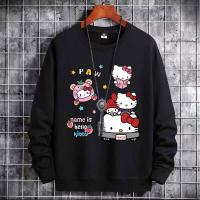 ราคา BK-1333-O เสื่อแขนยาวคอกลม ลายHello Kitty น่ารัก เสื้อแขนยาวแฟชั่นเกาหลี ใส่ได้ทุกฤดู สีไซส์ครบ ปลีกและส่ง (28892316540)