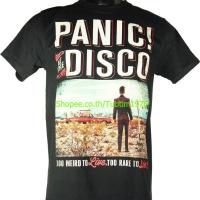 ราคา เสื้อวง Panic At The Disco วินเทจ ลายอมตะ วินเทจ แพนิค! แอท เดอะ ดิสโก้ PAD1600 (556253084)