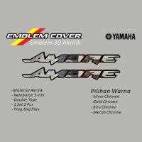 ราคา สติ๊กเกอร์ 3 มิติสําหรับรถจักรยานยนต์ Yamaha Amore mio คู่สัญลักษณ์อะคริลิค Yamaha Amore (27523470996)