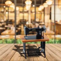 ราคา <Honeyheart> ของตกแต่งบ้านตุ๊กตา เฟอร์นิเจอร์ขนาดเล็ก โมเดลจักรเย็บผ้าเลียนแบบ Nice (25083258967)