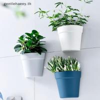 ราคา Gg ติดผนังกระถางต้นไม้พลาสติกกระถางดอกไม้สร้างสรรค์แขวนผนังกึ่งวงกลมกระถางดอกไม้ขนาดเล็กตกแต่งผนัง TH (27227391211)