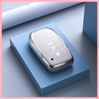 ราคา 【2022-2025】 เหมาะสำหรับ Toyota TPU เคสกุญแจรถ Camry Highlander Corolla Prado Crown หัวเข็มขัดกุญแจร (55700120123)