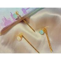 ราคา กิ๊บติดผมสีทอง กิ๊บติดผมห้อยจี้ กิ๊บติดผม กิ๊บติดผมสไตล์เกาหลี (7641298500)