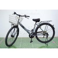 ราคา จักรยานแม่บ้านญี่ปุ่น - ล้อ 27.5 นิ้ว - มีเกียร์ - สีเทา [จักรยานมือสอง] (23722554220)