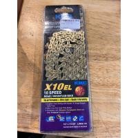 ราคา โซ่เสือหมอบ ภูเขา kmc x10el 10สปีด สีทอง (2128871331)