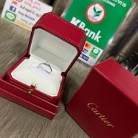 ราคา แหวนเพชร แบรนด์ Cartier แท้% เพชรGIA น้ำ98 (28923867674)