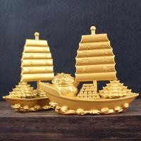 ราคา Full Return Money Bag Ingot Ship Jewelry Smooth Sailing Sailing Home Office Crafts Ingot Money Bag Ship 25.11.13 (53151262454)