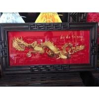 ราคา กรอบรูปภาพมงคล พร้อมภาพมังกรทอง กรอบไม้สัก กรอบกระจก ขนาด กว้าง 43 ซม ยาว 83 ซม ลึก 3 ซม (44214916855)