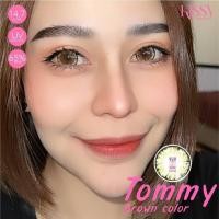 ราคา **มีค่าสายตา0.00-10.00**คอนแทคเลนส์(บิ๊กอาย) Tommy Brown / Gray (Kissylens) ⭐️ลายฮิต ตาโตละมุนมาก ขายดีมาก (42751542491)