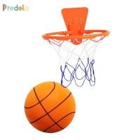 ราคา [Predolo] Silent Basketball with Hoop Bouncing Ball Soft Low Noise Party Favors Sensory Ball ของเล่นเด็ก Ball เงียบเด็กกีฬา Ball (26443057309)