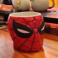 ราคา ร้อน!! Marvel Avengers Ceramic SpiderMan SpiderMan Red Avatar Mug ถ้วยน้ํา (26841579684)