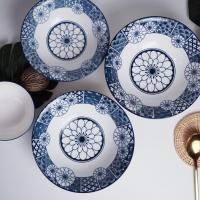 ราคา จานลายดอกเซรามิค ญี่ปุ่นโบราณ (19218487220)