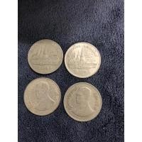 ราคา เหรียญกษาปณ์ชนอดเหรียญ1บบาทสภาพมือสองหลังวัดพ.ศ.2525 (12175180150)