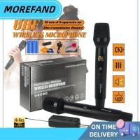 ราคา wireless microphoneไมโครโฟนไร้สาย ไมโครโฟน ไมค์ ไมโครโฟน UHF ไมค์คาราโอเกะ UHF ไมโครโฟน (29762655802)