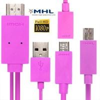 ราคา ขายตรงจากโรงงาน 1.8 ม. สายเคเบิลอะแดปเตอร์ Micro USB MHL ถึง HDMI HDTV รองรับเอาต์พุต Full HD 1080P (46851163098)