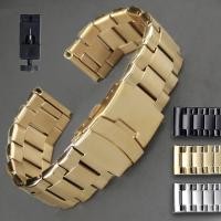 ราคา กึ่งสแตนเลสแข็งสายนาฬิกา20มิลลิเมตร22มิลลิเมตรนาฬิกาวงสําหรับ ไซโก้ ทําลาย ดําน้ํา skx007สร้อยข้อมือผู้หญิงผู้ชายเงินปลายแบนสายนาฬิกาข้อมือเข็มขัดข้อมือสีดําทองเงิ (27305522622)