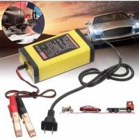 ราคา เครื่องชาร์จแบตเตอรี่อัจฉริยะ ชาร์จแบตเตอรี่ 12V เครื่องซ่อมแบตเตอรี่ รถยนต์ รถมอเตอร์ไซค์ แบตแห้ง (23071882583)