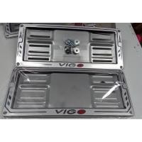 ราคา กรอบป้ายทะเบียนรถยนต์สแตนเลส REVO (1968642274)