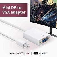 ราคา สายแปลงวิดีโอ Mini DP เป็น VGA อะแดปเตอร์สาย Thunderbolt Mini Display เป็น VGA สําหรับ MacBook Pro Air iMac Dell (54602189399)