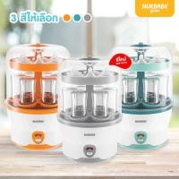 ราคา NUEBABE เครื่องนึ่งขวดนมไฟฟ้า ฆ่าเชื้อด้วยไอน้ำ​ นึ่งได้ครั้งละ 6 ขวด ตัดไฟอัตโนมัติใน 8 นาที (5053231514)